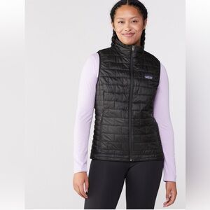 Patagonia Black Quilted Vest